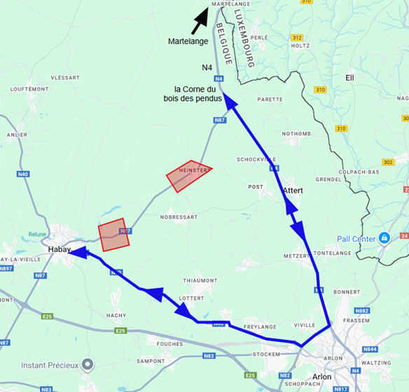 N87 – Réhabilitation du revêtement dans la traversée de Heinstert et remplacement de 2 ouvrages d’art